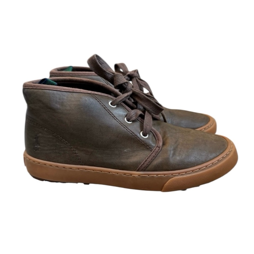 Polo by Ralph Lauren Brown Leather Chukka Boots